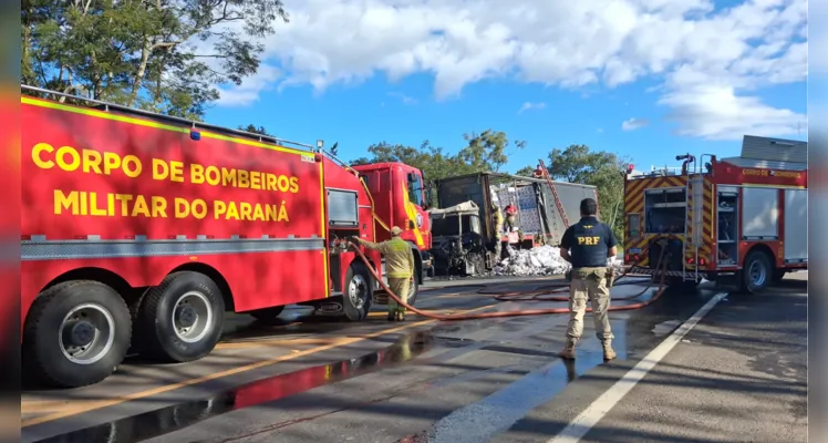 Ocorrência foi registrada na BR-373