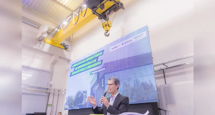 Cerimônia de entrega do Complexo de Laboratórios