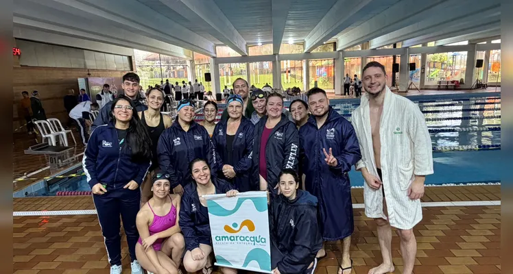 Atletas de PG conquistam 32 medalhas em competição interestadual de natação