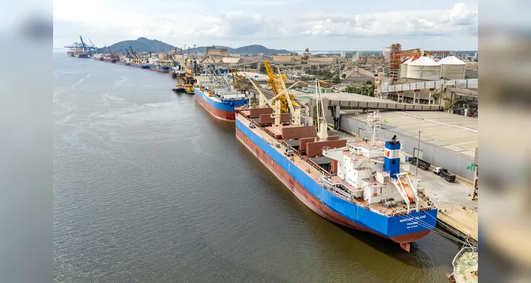Porto de Paranaguá é estratégico para as exportações do agronegócio