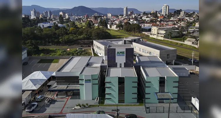 Inauguração do AME em União da Vitória.