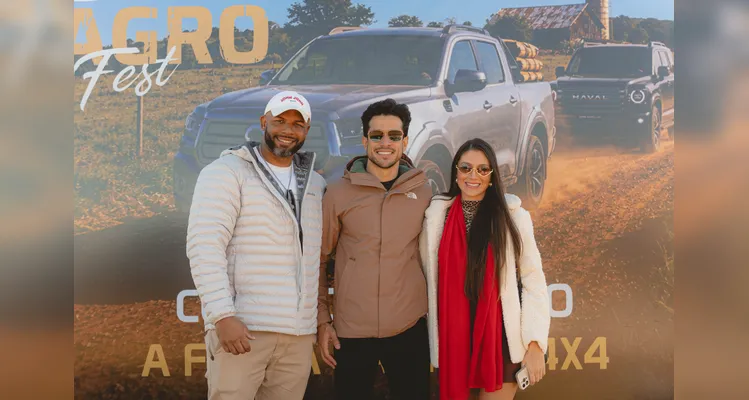 Murilo de Oliveira, Weber Ranieri e Angela Bolla