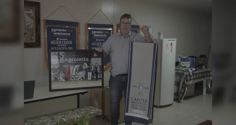 Produtor de leite, Armando Rabbers |