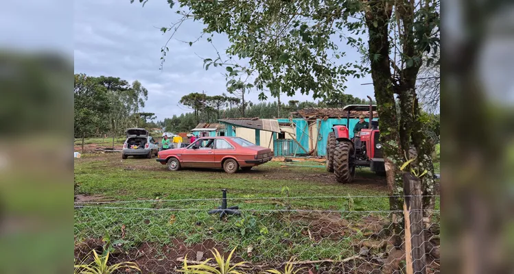 Chuvas Fortes causam estragos em bairros de Ponta Grossa