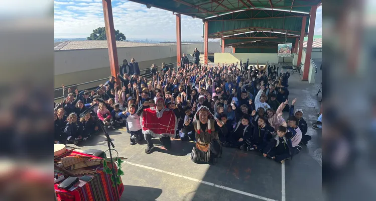 Projeto leva cultura dos povos originários a escolas de Ponta Grossa