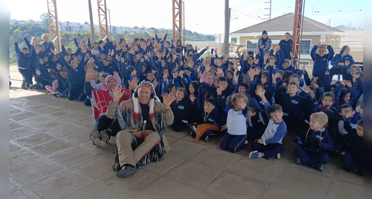 Projeto leva cultura dos povos originários a escolas de Ponta Grossa