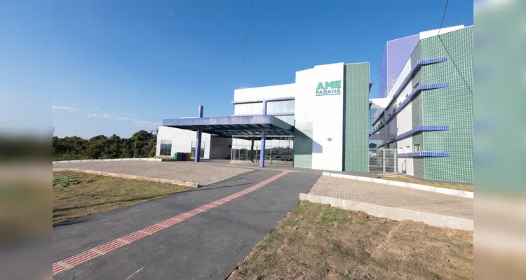 Inauguração do AME em Irati.