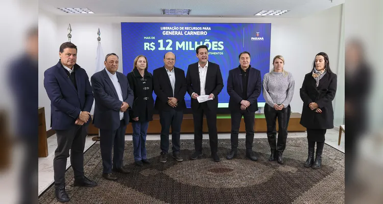 Liberação de recursos para General Carneiro.