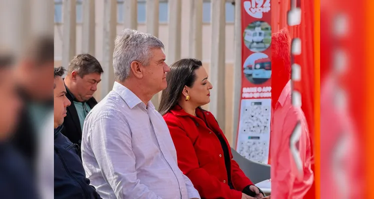 Lideranças municipais e regionais estiveram em Carambeí nesta segunda-feira (06).