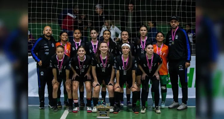 ACGF/Gerencial soma três títulos em etapa da Copa AMCG de Futsal