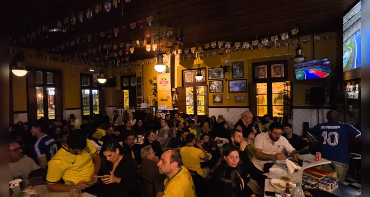 Última transmissão do jogo do Brasil foi um sucesso no Botequim