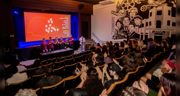 Evento de lançamento foi realizado no Cine PG