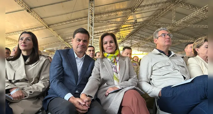 Lideranças políticas acompanham celebração dos cem anos da Diocese de PG