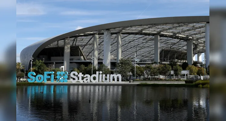 Inaugurado em 2020, o Estádio de Los Angeles está a apenas 30 minutos de carro do estádio Rose Bowl, que sediou a final da Copa de 1994, vencida pelo Brasil