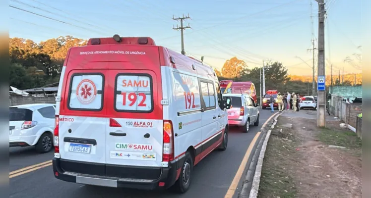 Mulher é atropelada ao tentar ver confusão entre vizinhos em Ponta Grossa