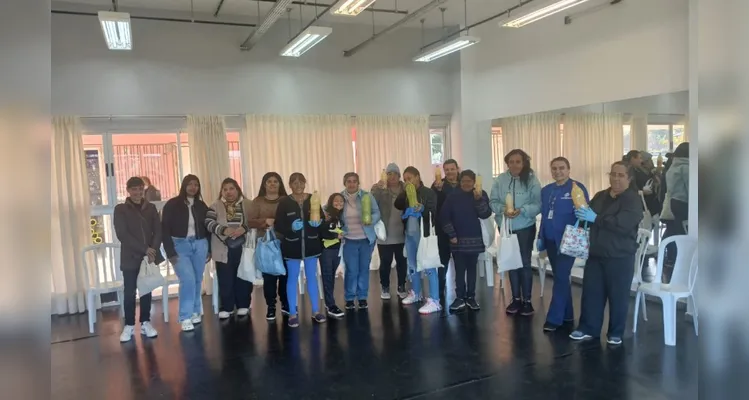 A ação integra o trabalho da Prefeitura de Ponta Grossa, por meio da Fundação de Assistência Social, junto às famílias acompanhadas pelo Serviço de Proteção e Atendimento Integral à Família (PAIF)