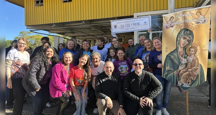Missa no Centro de Eventos reúne fiéis de todas as paróquias da Diocese de Ponta Grossa