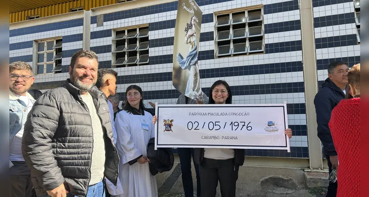 Missa no Centro de Eventos reúne fiéis de todas as paróquias da Diocese de Ponta Grossa