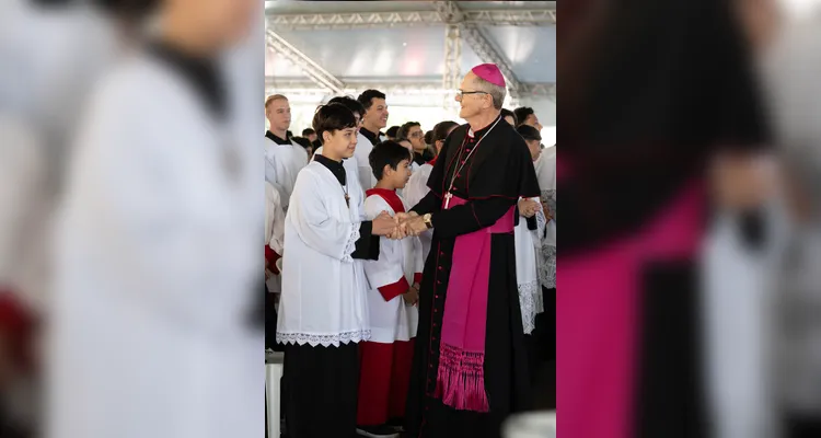 Confira mais registros da missa de celebração ao centenário da Diocese de PG