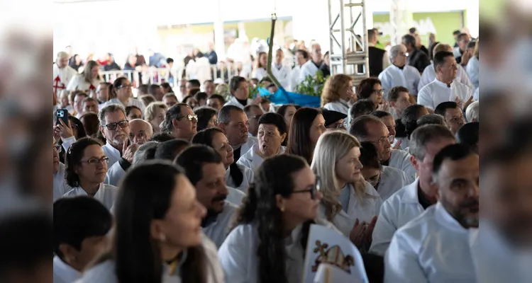 Confira mais registros da missa de celebração ao centenário da Diocese de PG