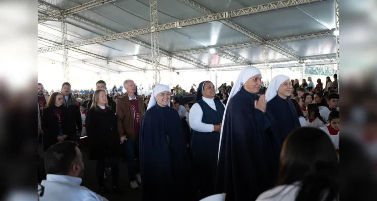 Confira mais registros da missa de celebração ao centenário da Diocese de PG