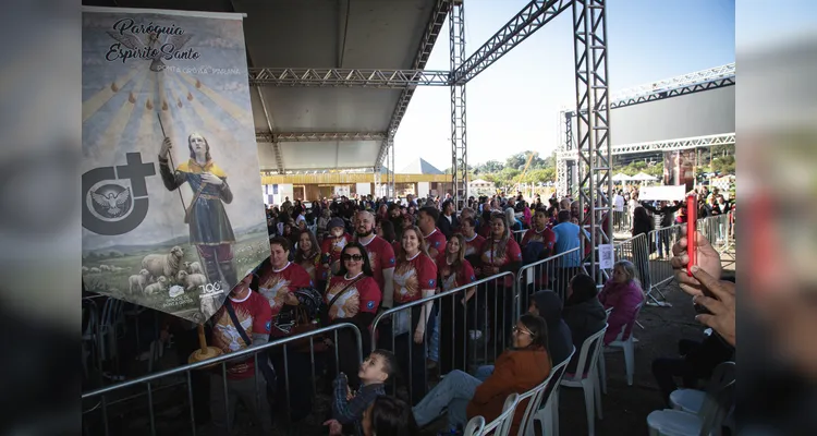 Confira mais registros da missa de celebração ao centenário da Diocese de PG