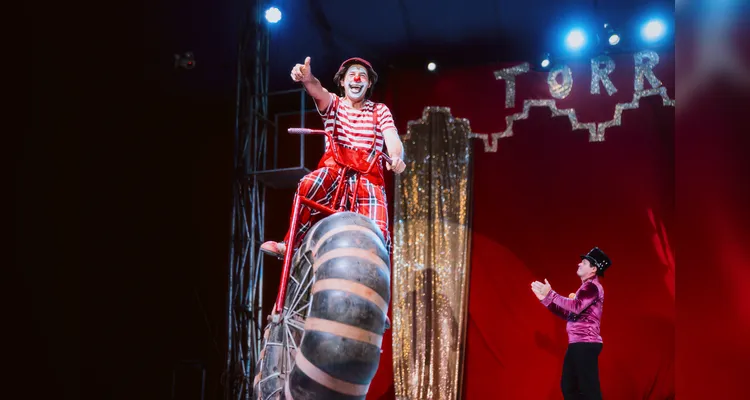 Circo Torricceli chega a PG com atrações radicais e dinossauros