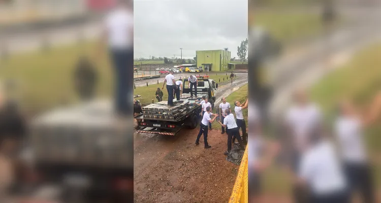 Polícia Militar apreende 5 toneladas de maconha e fuzil em operação no Paraná
