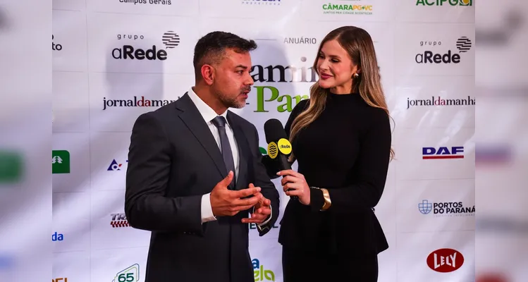 Eloir Rodrigues em entrevista no evento