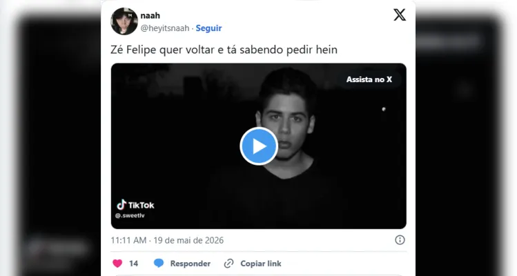 Internautas comentam sobre interação