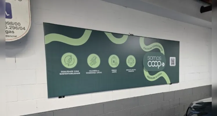 Mercados recebem campanha sobre as cooperativas do Paraná