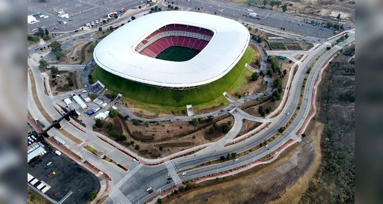 O estádio Guadalajara, no México, foi uma das sedes da Copa do Mundo Sub-17 da FIFA em 2011 e recebeu também os Jogos Pan-Americanos no mesmo ano