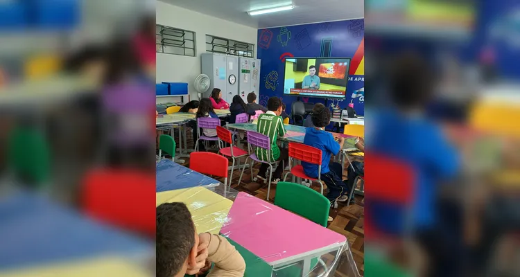 Uma produção especial do Vamos Ler foi o ponto de partida para as ações da turma.