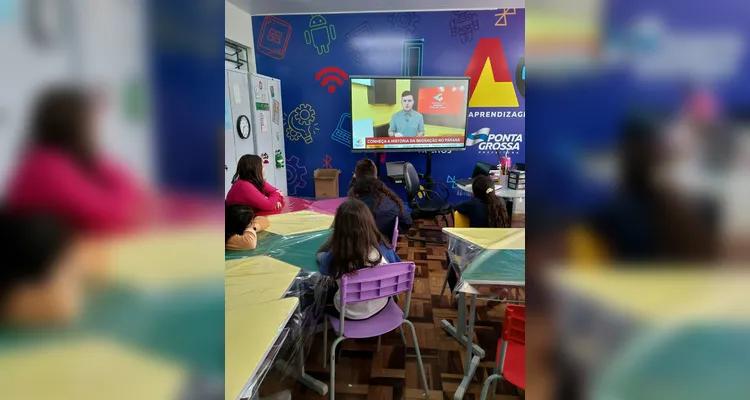 Uma produção especial do Vamos Ler foi o ponto de partida para as ações da turma.