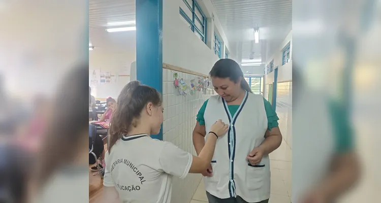 Confira a série de registros dos alunos em variados momentos.