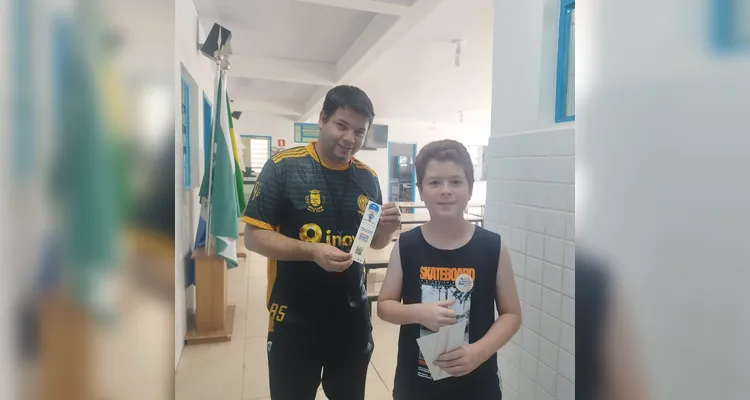 Confira a série de registros dos alunos em variados momentos.