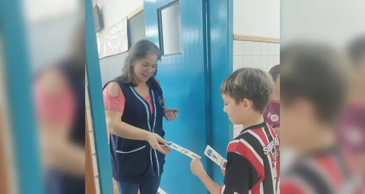 Confira a série de registros dos alunos em variados momentos.