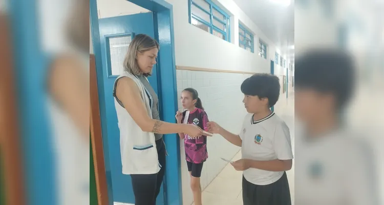 Confira a série de registros dos alunos em variados momentos.