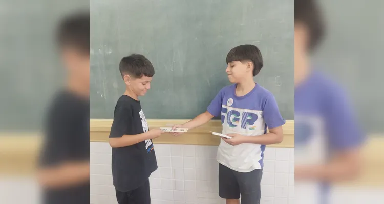Confira a série de registros dos alunos em variados momentos.
