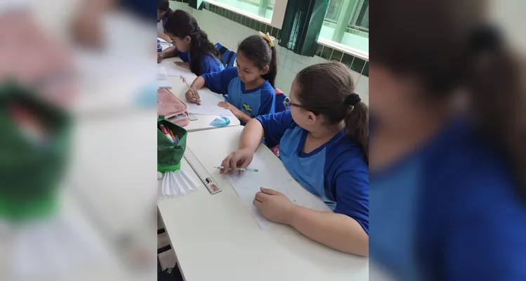 Confira os trabalhos realizados em sala de aula.