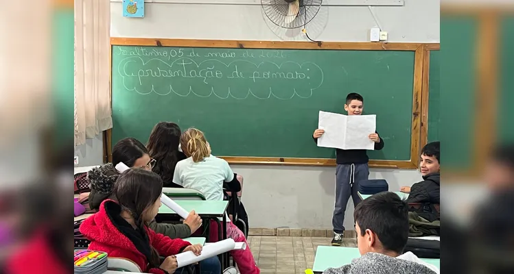 Veja os destaques do trabalho em sala de aula.