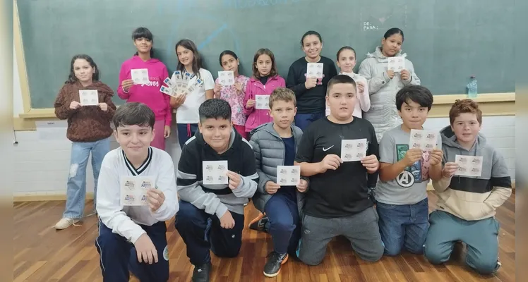 Confira a série de registros dos alunos em variados momentos.