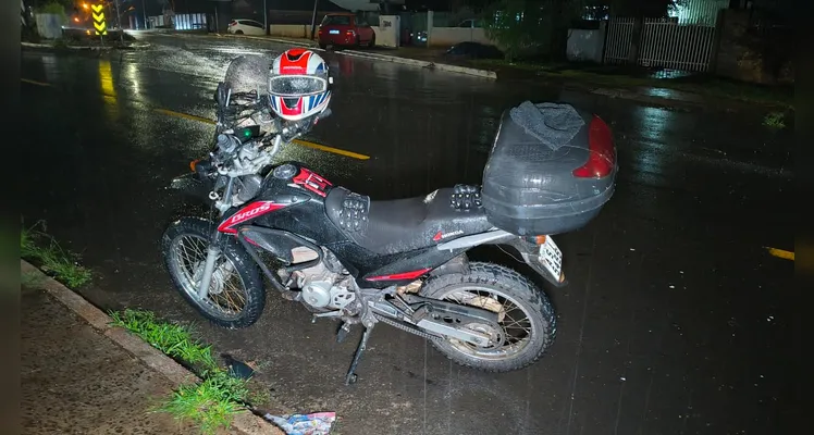 Motorista foge após atingir motociclista no bairro Uvaranas em PG