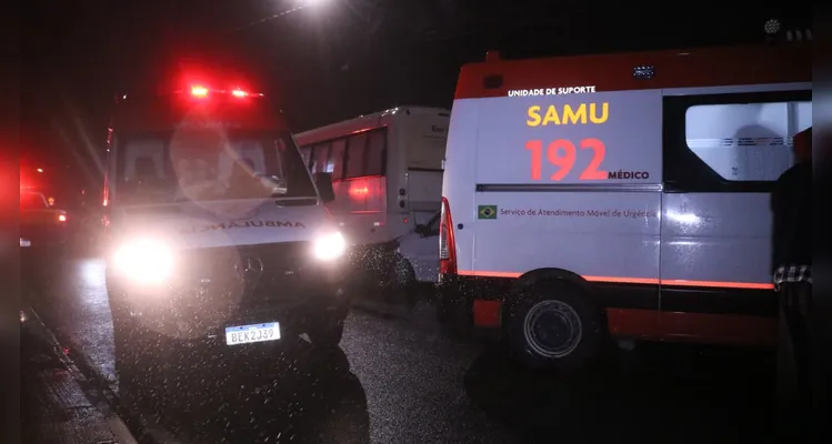 Veja imagens do acidente que deixou um homem morto neste sábado em PG