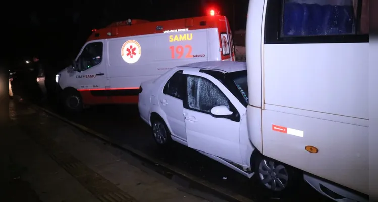 Veja imagens do acidente que deixou um homem morto neste sábado em PG