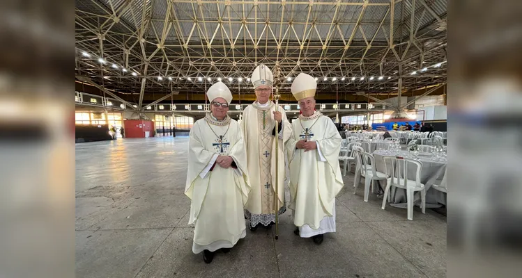 Confira mais registros da missa de celebração ao centenário da Diocese de PG