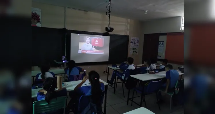 Veja a série de registros do trabalho dos alunos.