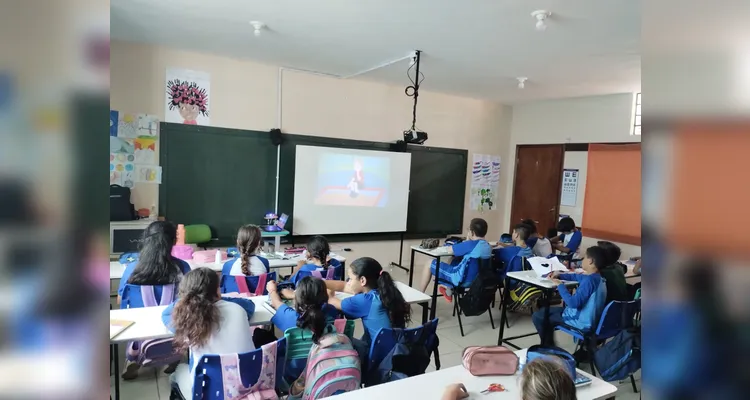Veja a série de registros do trabalho dos alunos.