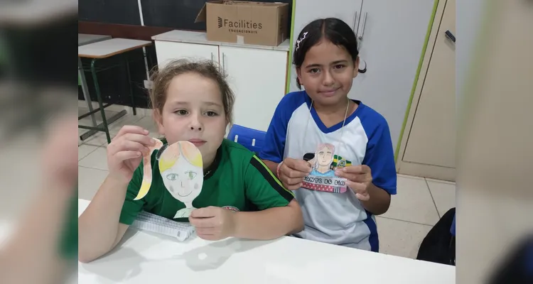 Veja a série de registros do trabalho dos alunos.