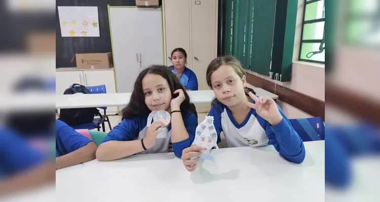 Veja a série de registros do trabalho dos alunos.